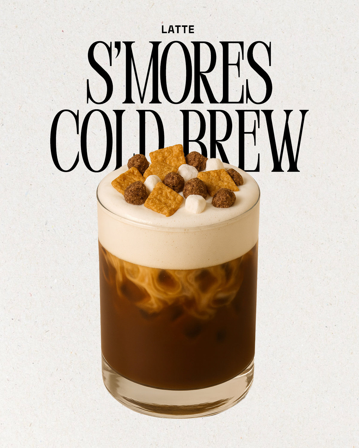 S’mores Cold Brew Latte